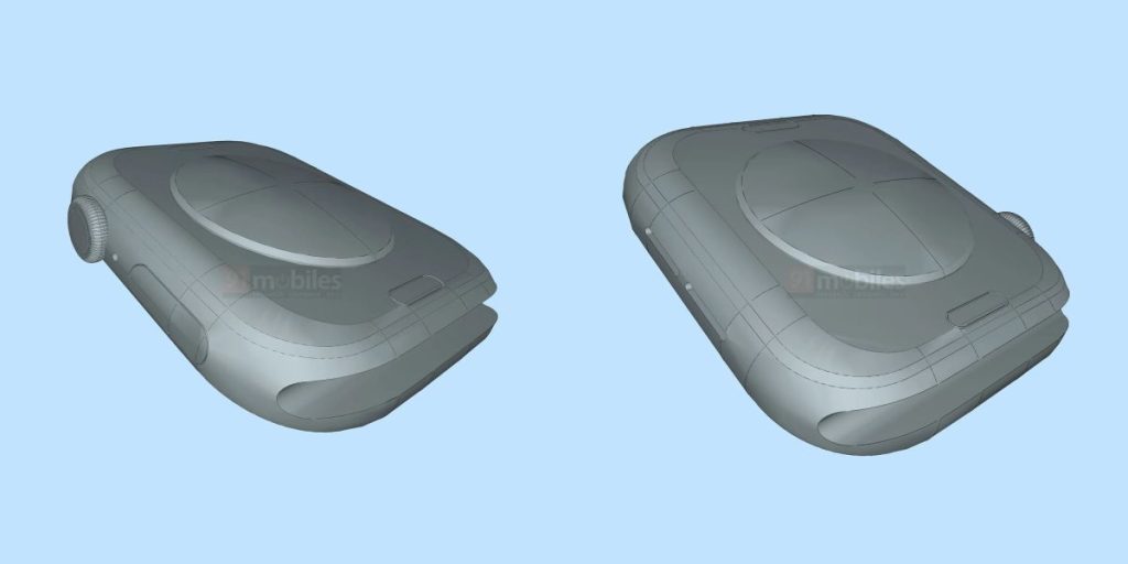 CAD rendery Apple Watch Series 10