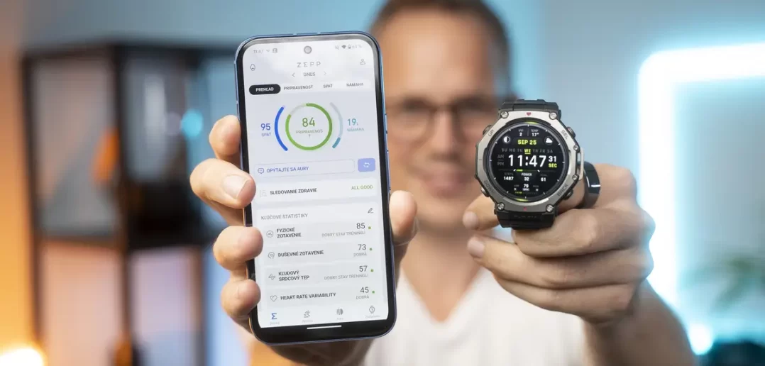 Nová aplikácia Zepp k smart hodinkám Amazfit