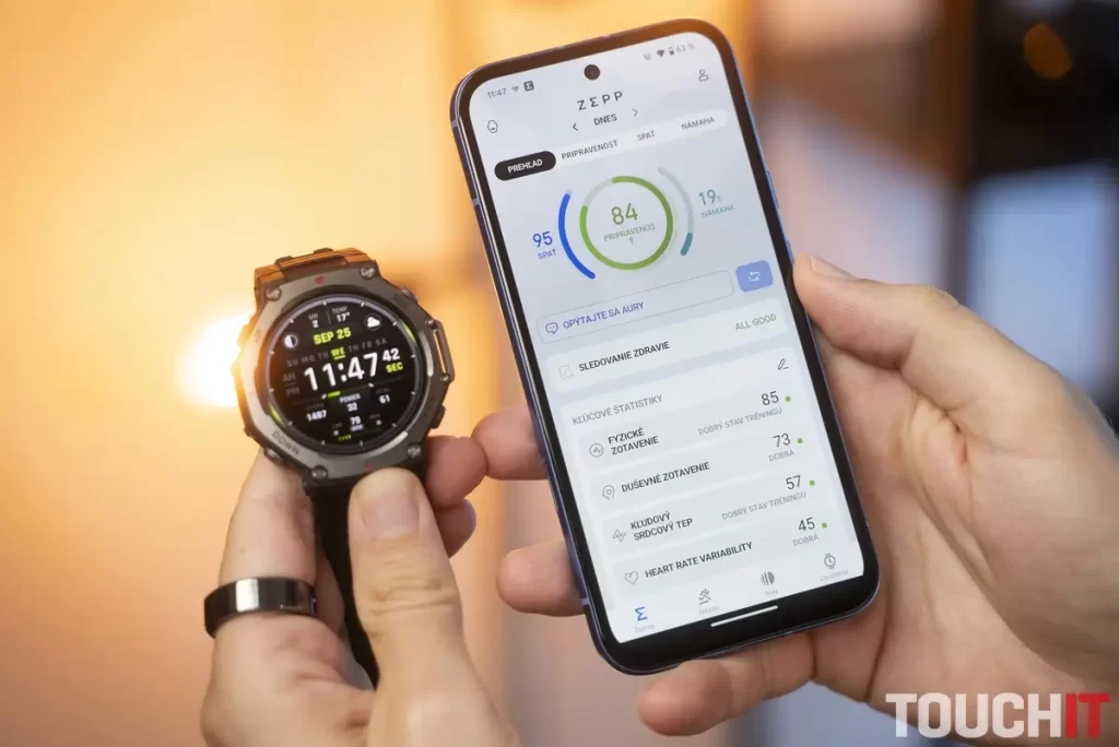 Nová aplikácia Zepp k smart hodinkám Amazfit